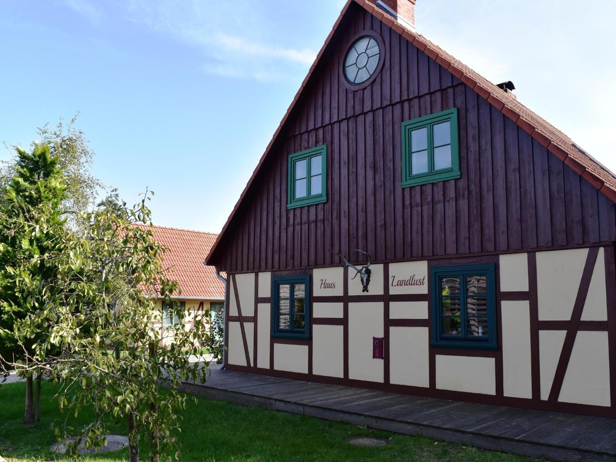 Charming, Restored Holiday Home In Wendorf Eksteriør billede